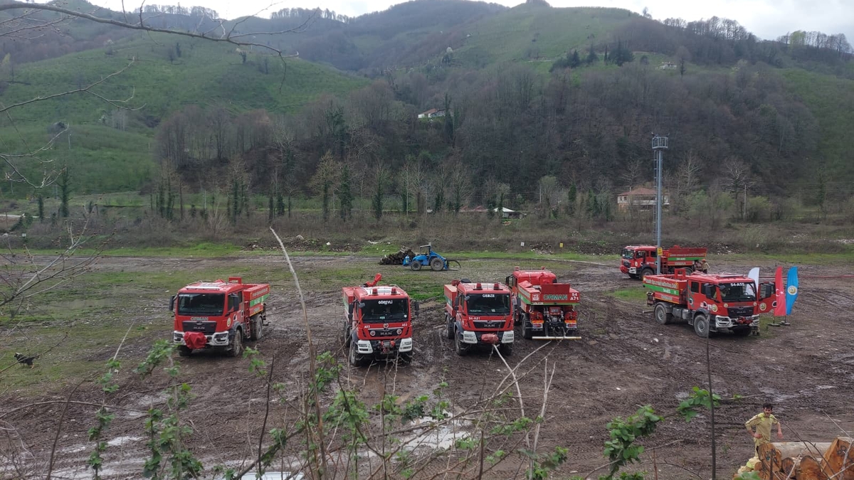 Orman kahramanları yarıştı, Kazanan Akyazı oldu