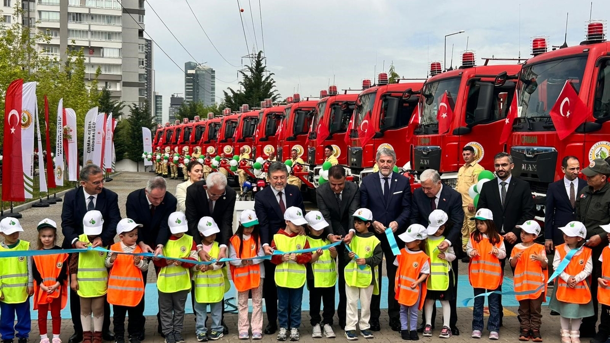Orman yangınları için yeni araçlar alındı