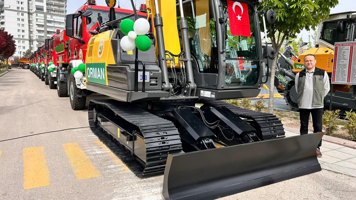 Orman yangınları için yeni araçlar alındı