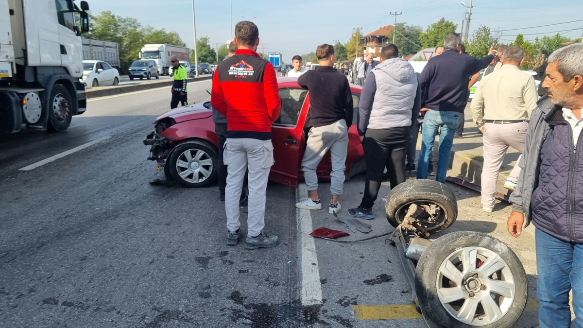 Ormanköy'de kaza