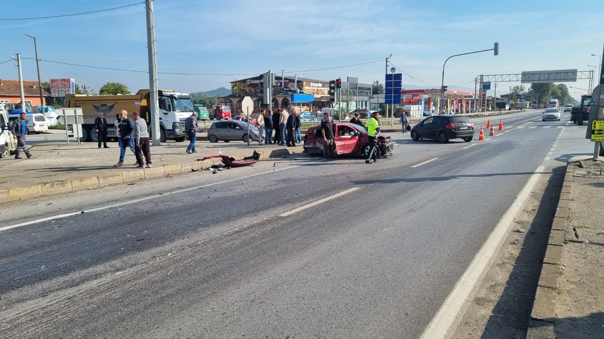 Ormanköy'de kaza