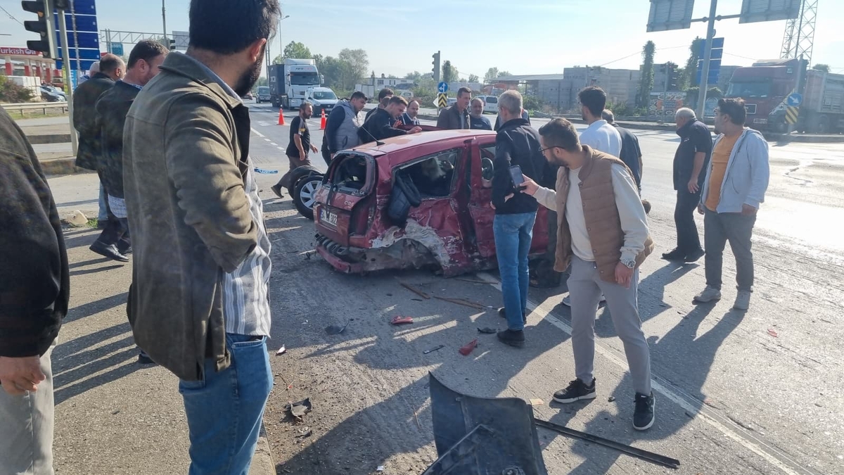 Ormanköy'de kaza