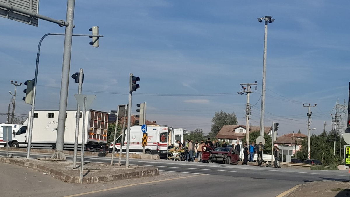 Ormanköy'de kaza