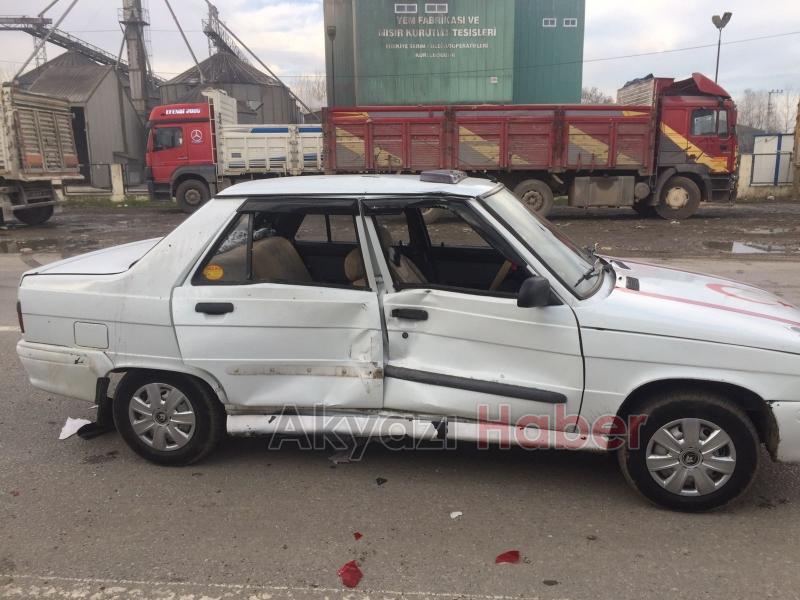 Ormanköy Yolunda Zincirleme Kaza 2 Yaralı