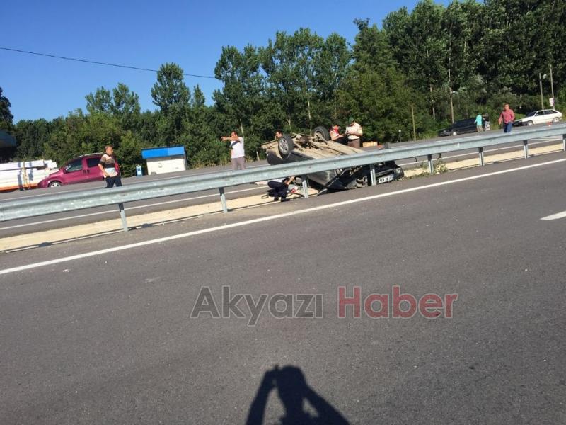 Orta Refuje Çarparak Durabildi