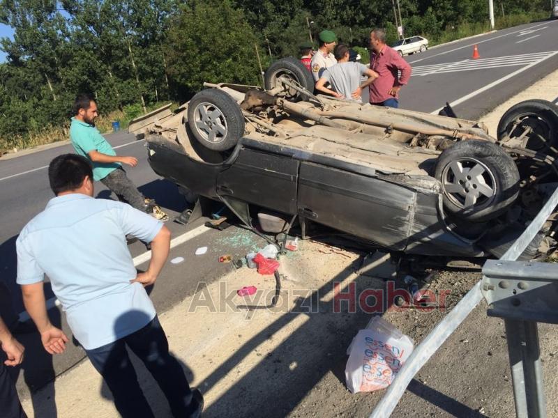 Orta Refuje Çarparak Durabildi