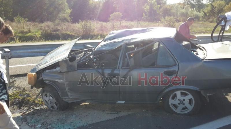 Orta Refuje Çarparak Durabildi