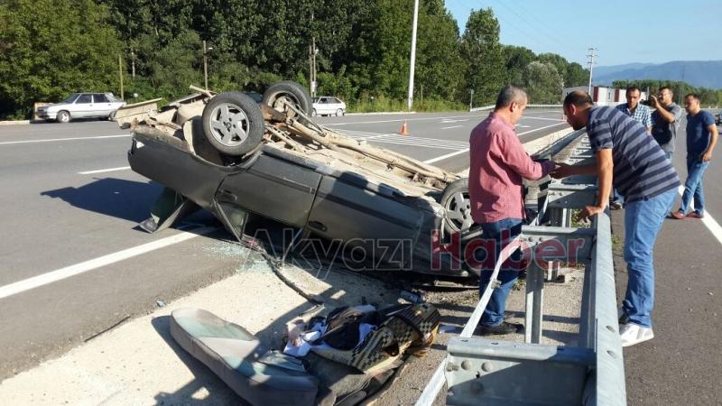 Orta Refuje Çarparak Durabildi