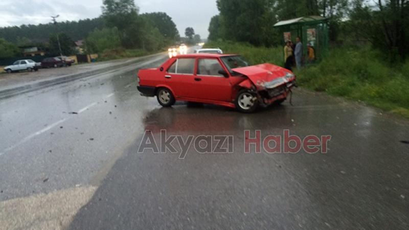 Osmanbey Sapağında Trafik Kazası