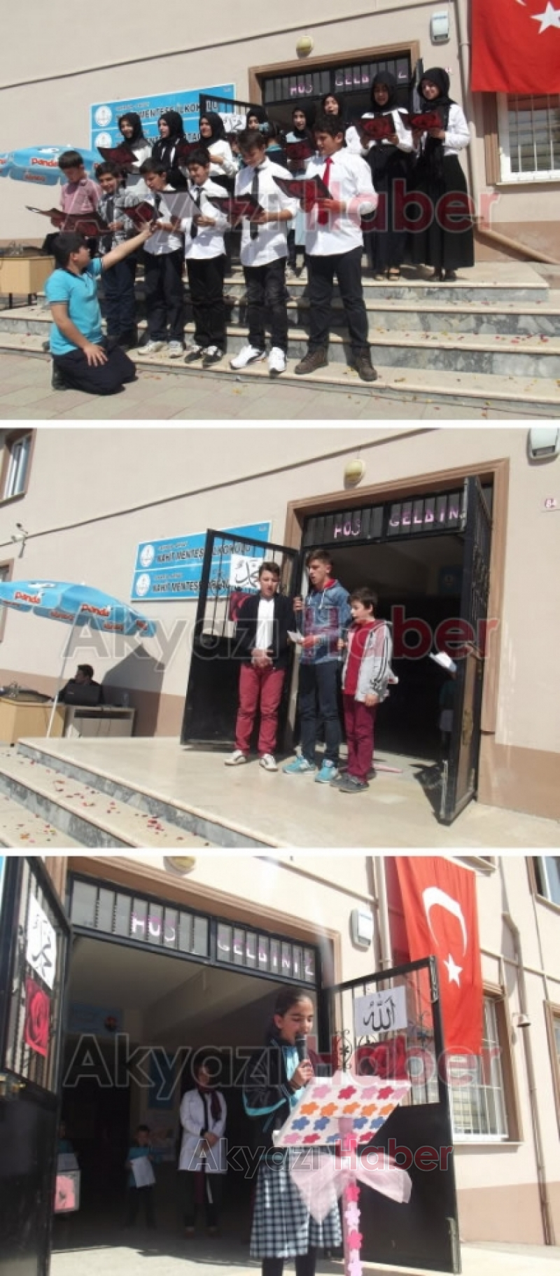 Osmanbey Nahit Menteşe İlkokulu Kutlu Doğum Haftasını Kutladı