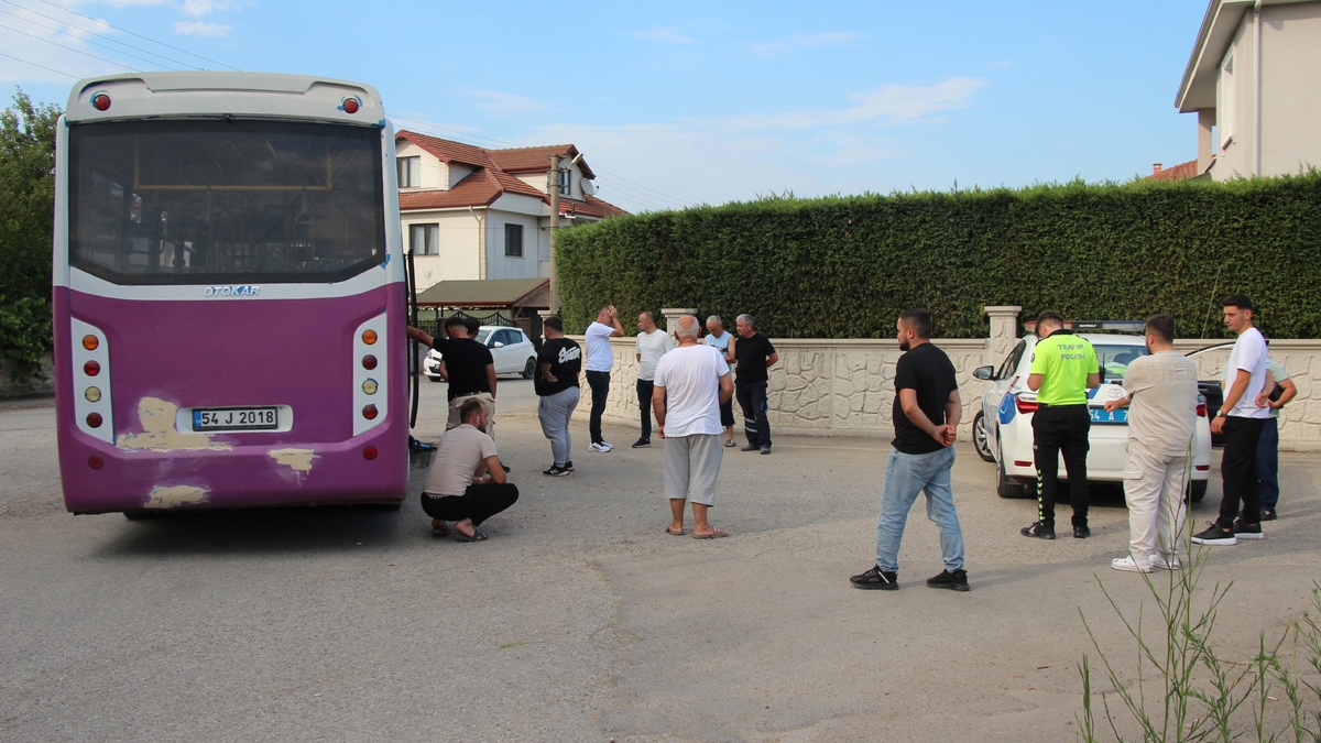 Bisikletli çocuk halk otobüsünün altında kaldı