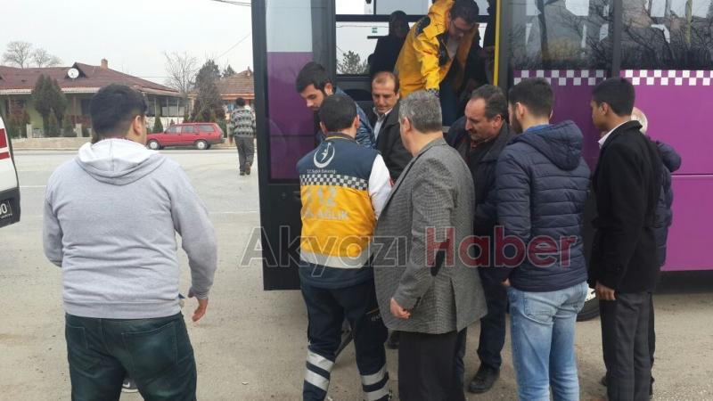 Otobüste Epilepsi Nöbeti Geçirdi