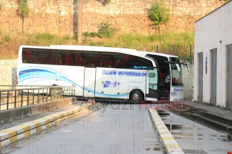 Otobüste korona paniği