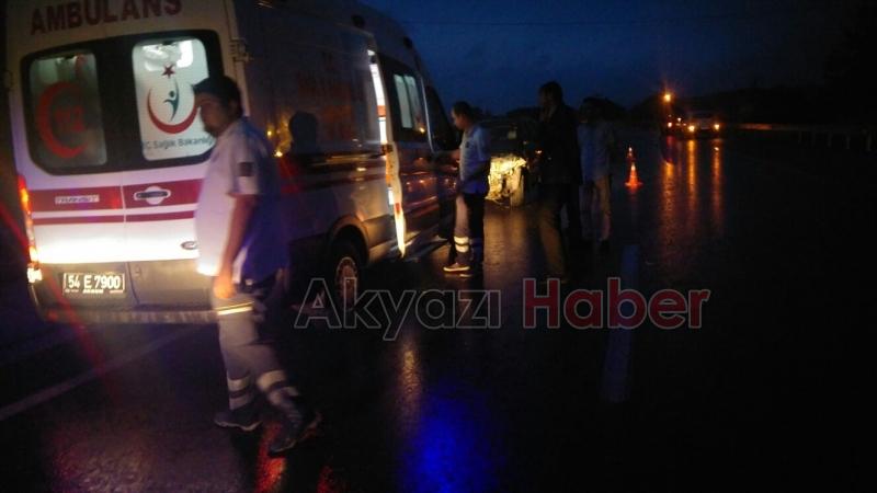 Otomobil Bariyerlere Çarptı