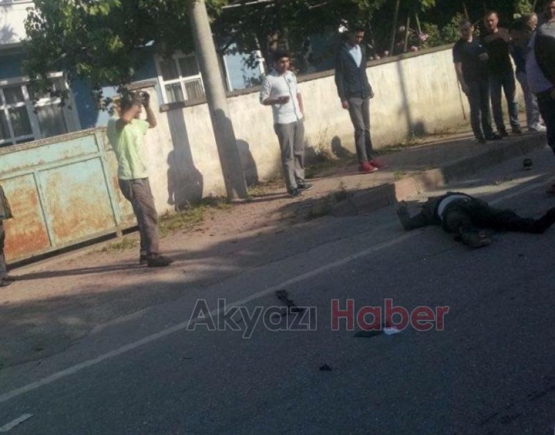 Otomobil Motosiklete Çarptı 1 Ağır Yaralı