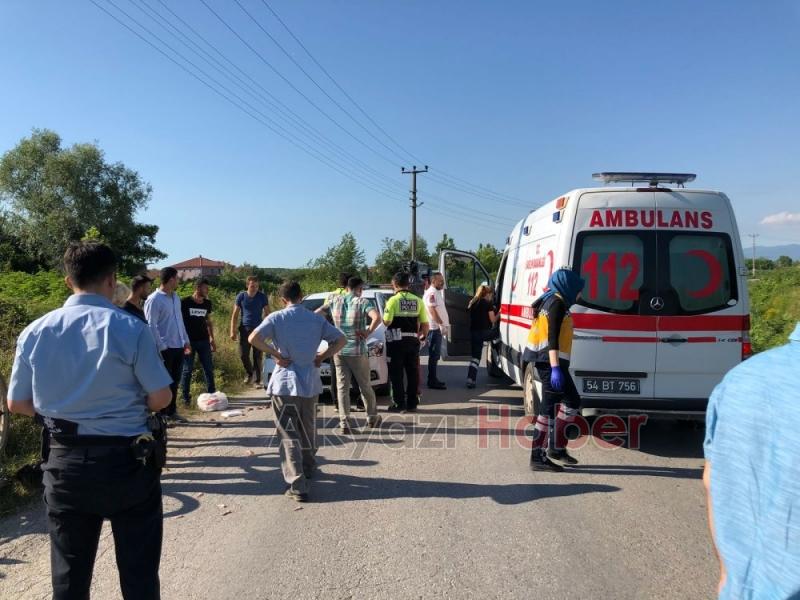 Otomobil Üç Tekerlekli Bisiklete Çarptı