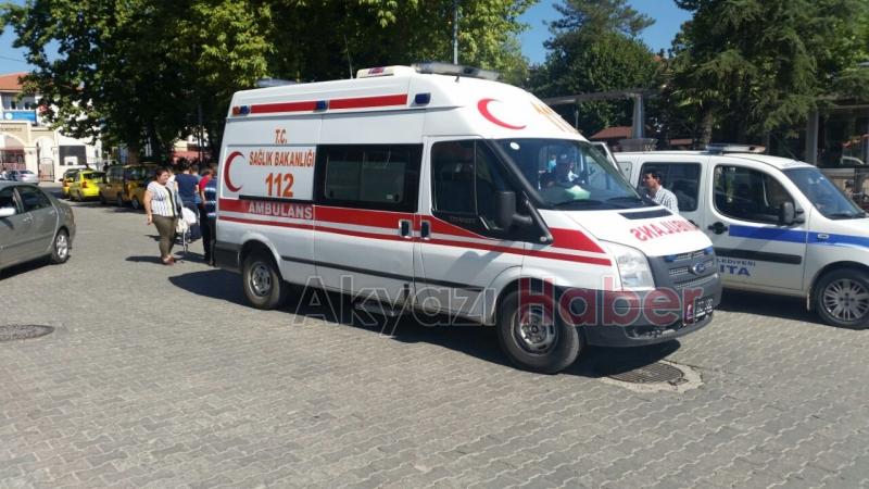 Otomobil Yayaya Çarptı