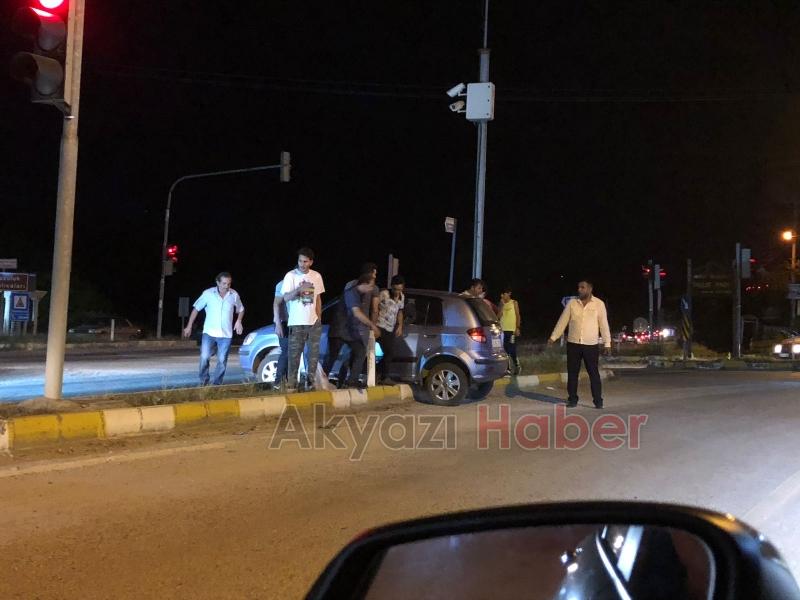 Otomobilini Orta Refujde Buldu