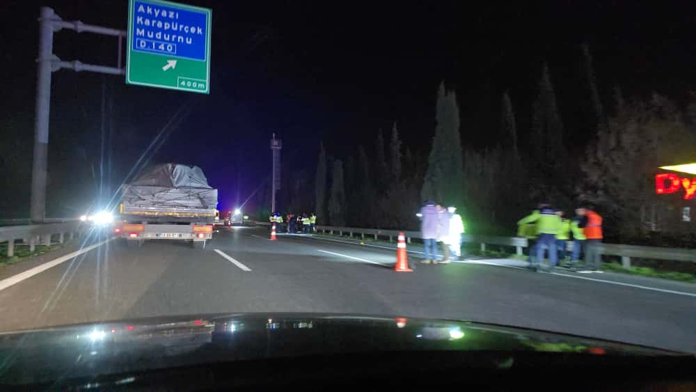 Otoyolda feci kaza; olay yerinde can verdi