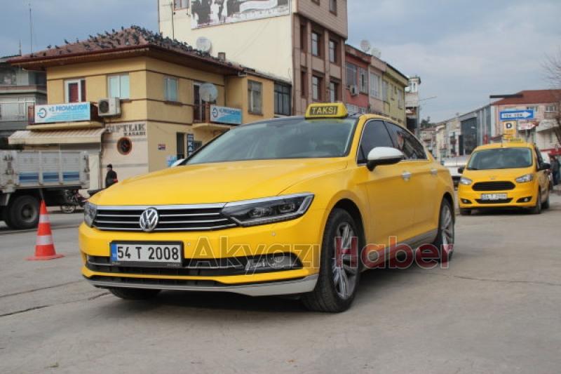  ÖTV muafiyeti ile birlikte Akyazılı taksiciler de lüks araç aldı