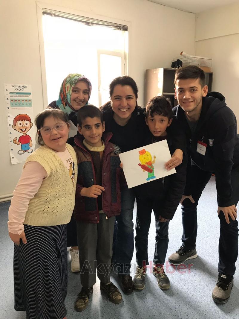 Özel Eğitim Sınıfı öğrencilerinden Sağlık Ocağına Ziyaret