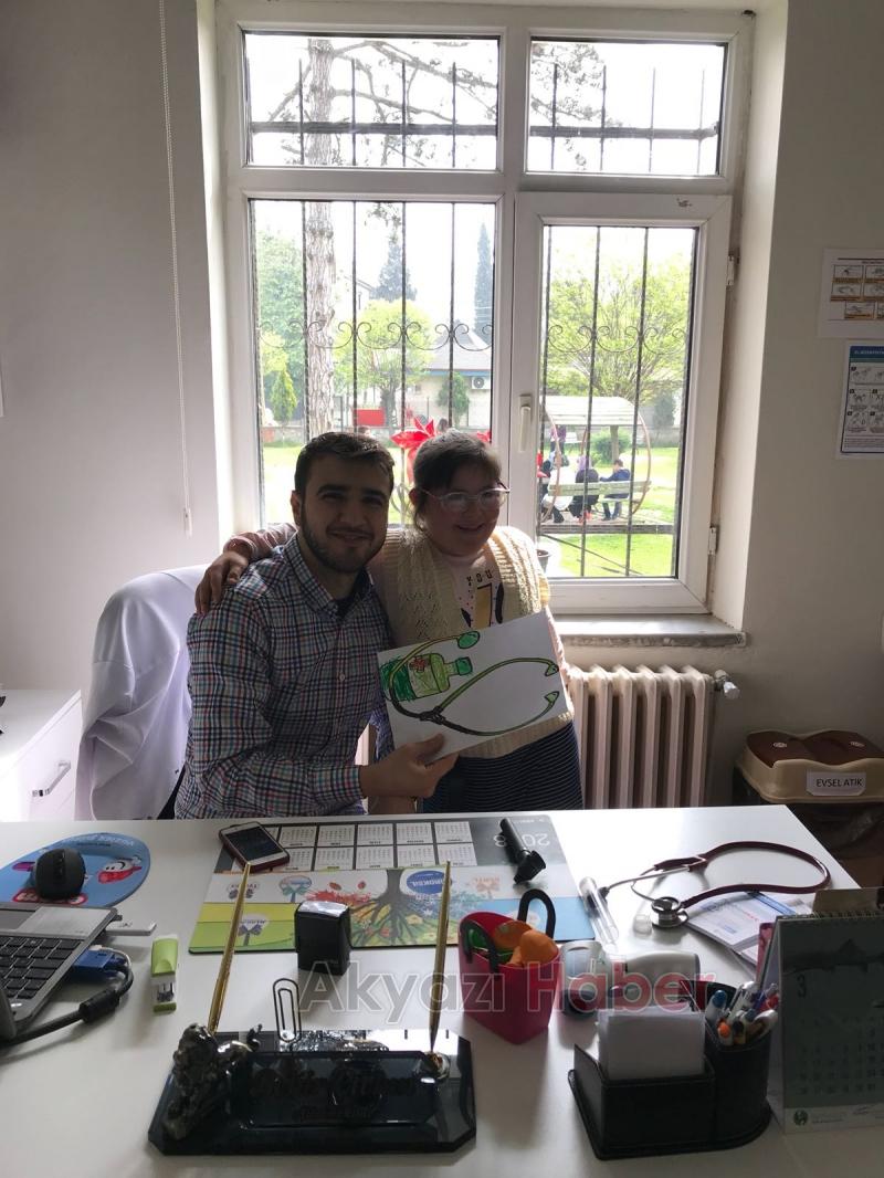 Özel Eğitim Sınıfı öğrencilerinden Sağlık Ocağına Ziyaret