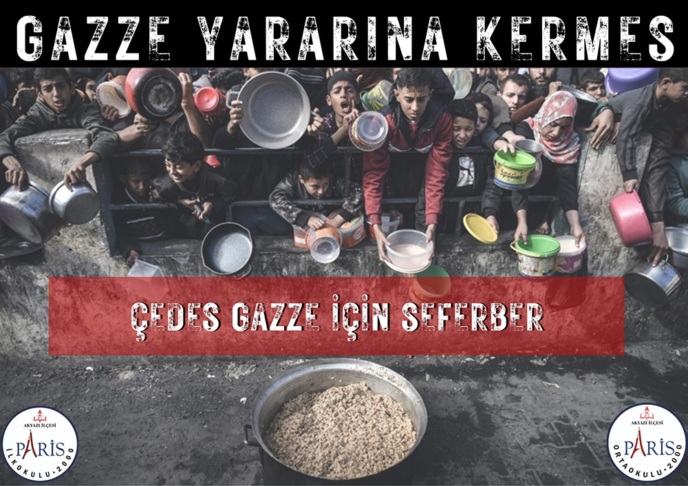 Paris İlkokulu ve Ortaokulu, Gazze’deki kardeşlerimize destek olmak için anlamlı bir kermes düzenledi