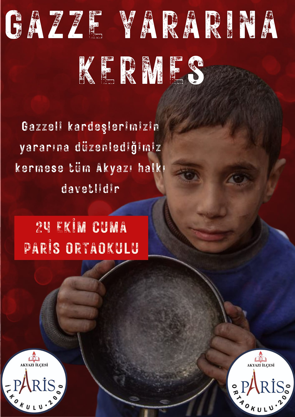 Paris İlkokulu ve Ortaokulu, Gazze’deki kardeşlerimize destek olmak için anlamlı bir kermes düzenledi