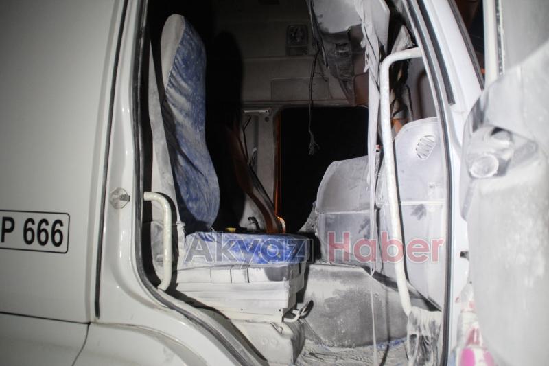 Park Halindeki Tır Alev Aldı