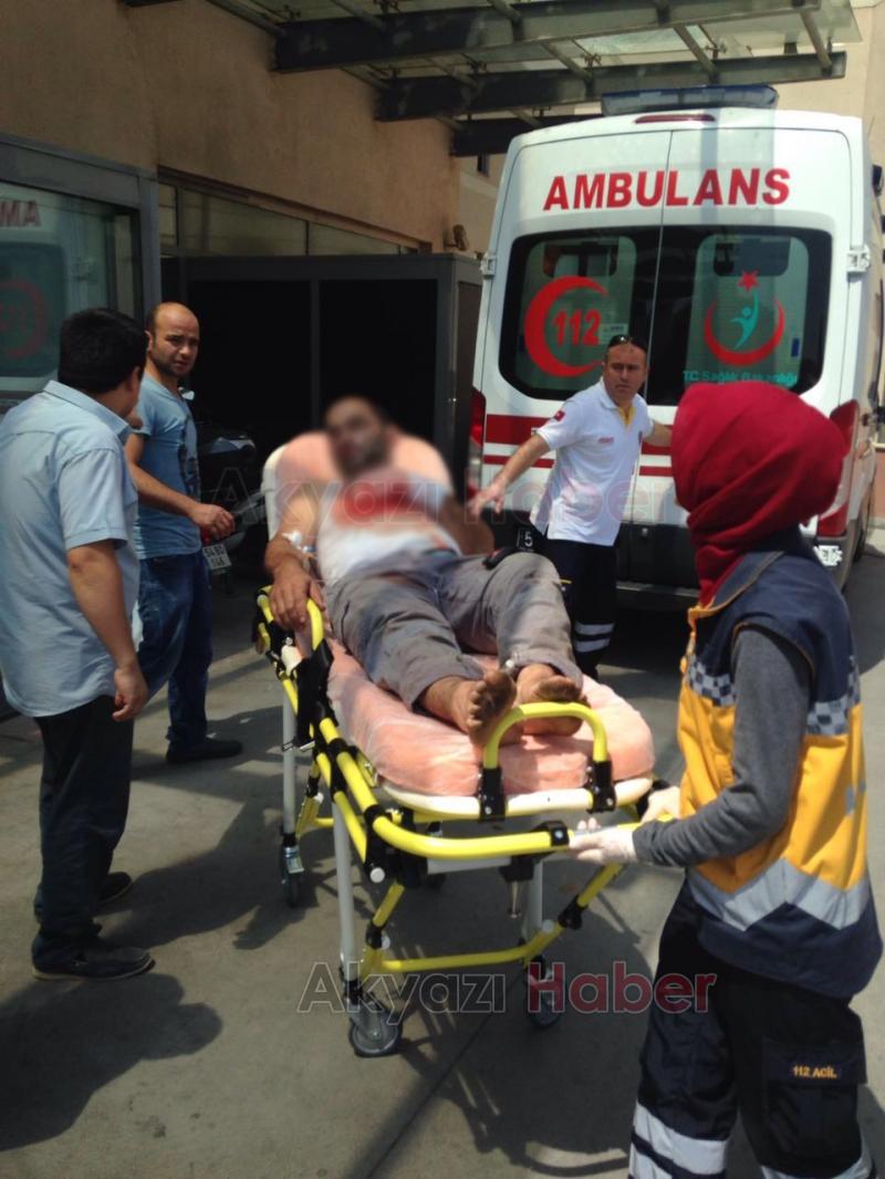 Parmaklarını Çim Biçme Makinesine Kaptırdı 1 Parmağı Koptu