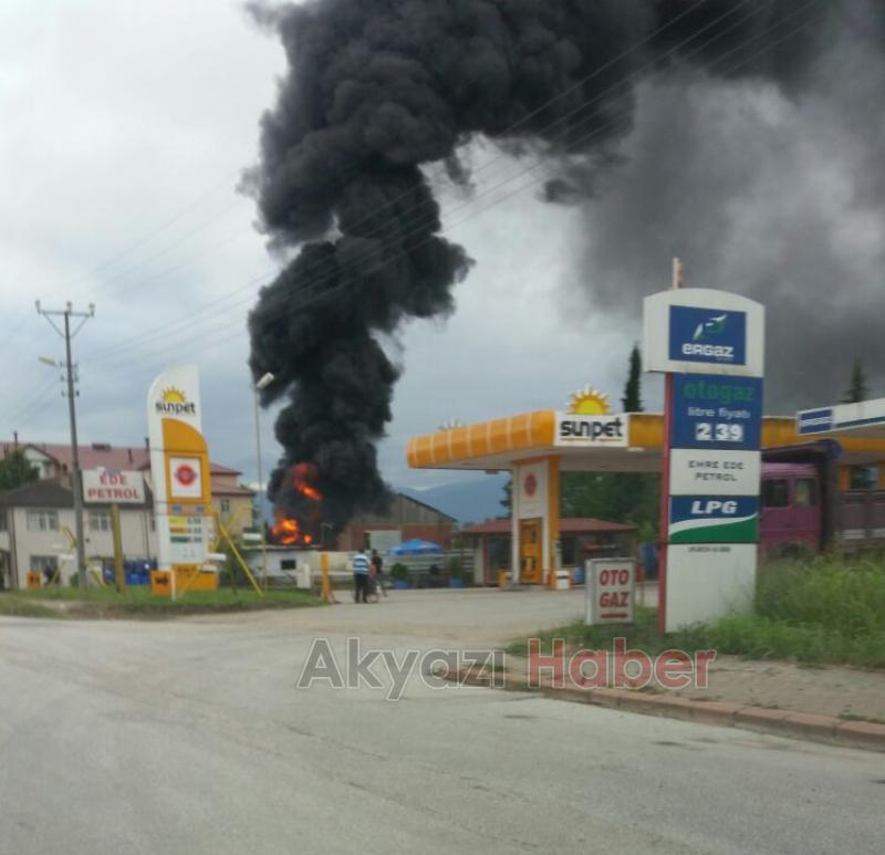 Parsellerde Yangın Çıktı