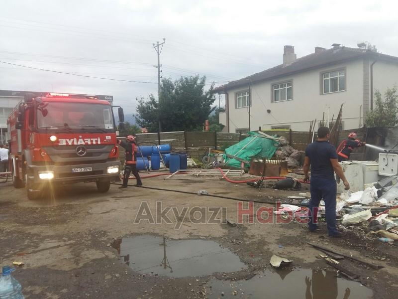 Parsellerde Yangın Çıktı