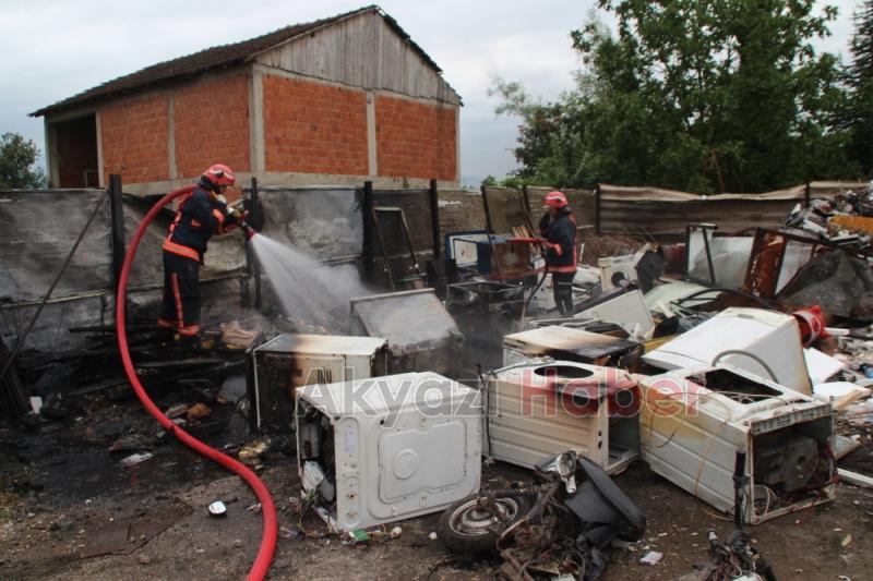 Parsellerde Yangın Çıktı