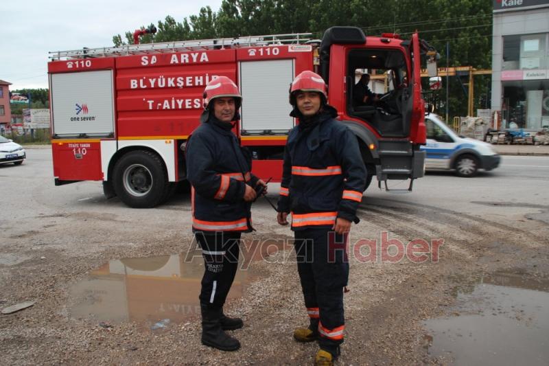 Parsellerde Yangın Çıktı