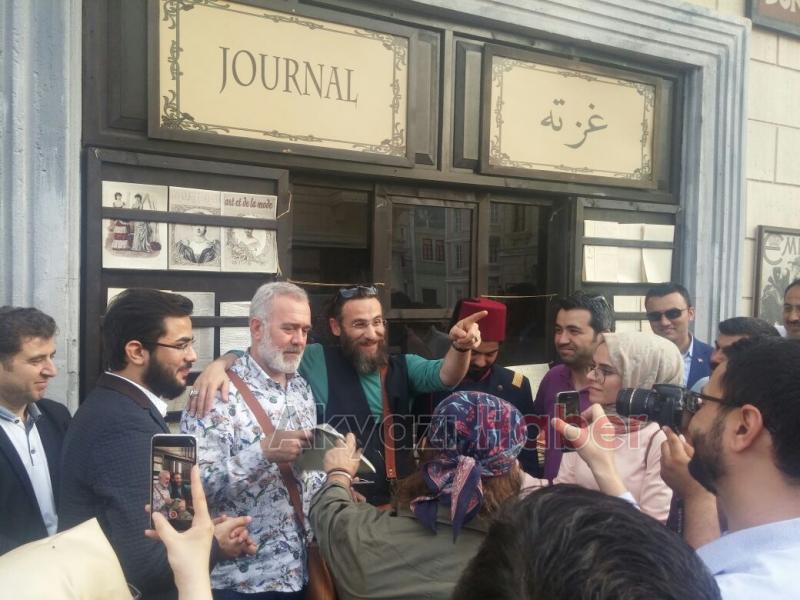 Payitaht Abdülhamid Dizisi Oyuncuları Akyazı Habere Açıklamada Bulundu