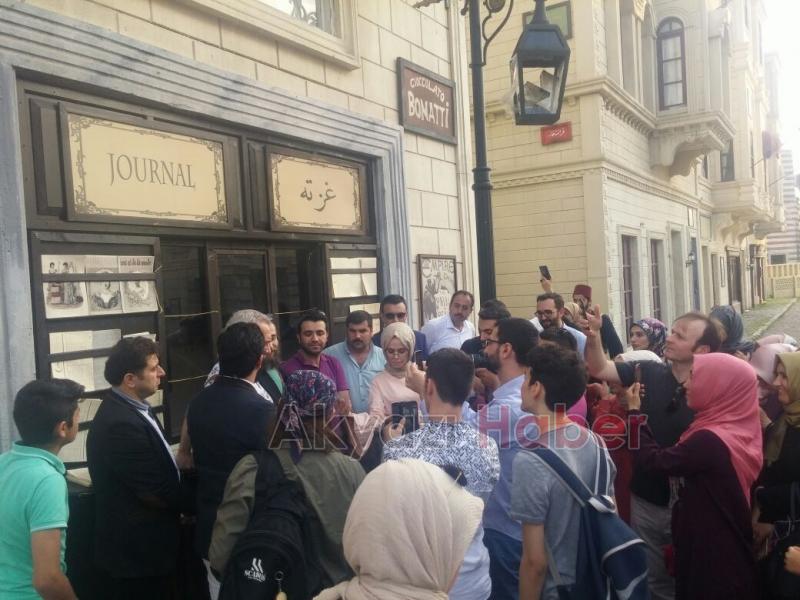 Payitaht Abdülhamid Dizisi Oyuncuları Akyazı Habere Açıklamada Bulundu