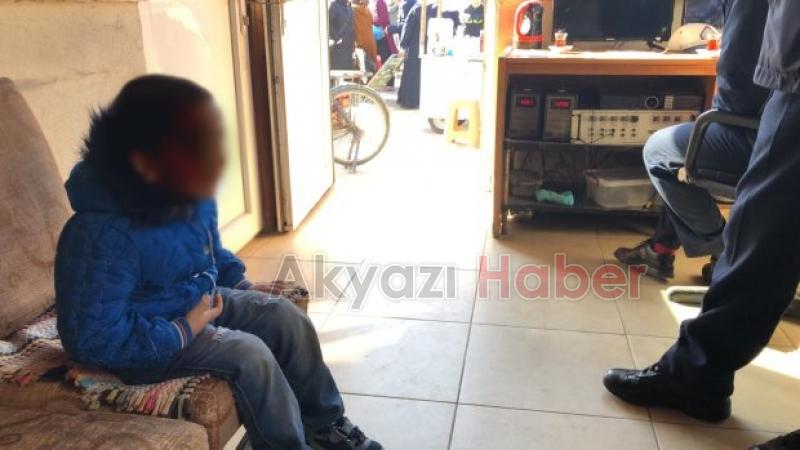 Suriyeli aile büyük korku yaşadı Pazarda bulundu