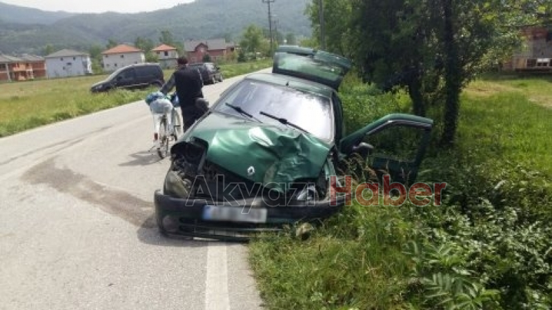 Pazarköy'de Trafik Kazası
