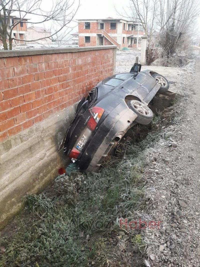 Pazarköy Mahallesinde Trafik Kazası