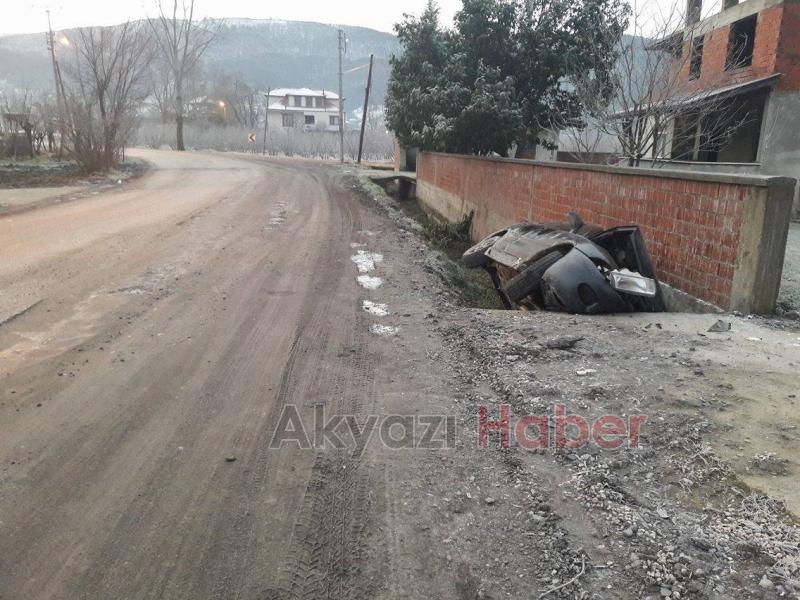 Pazarköy Mahallesinde Trafik Kazası