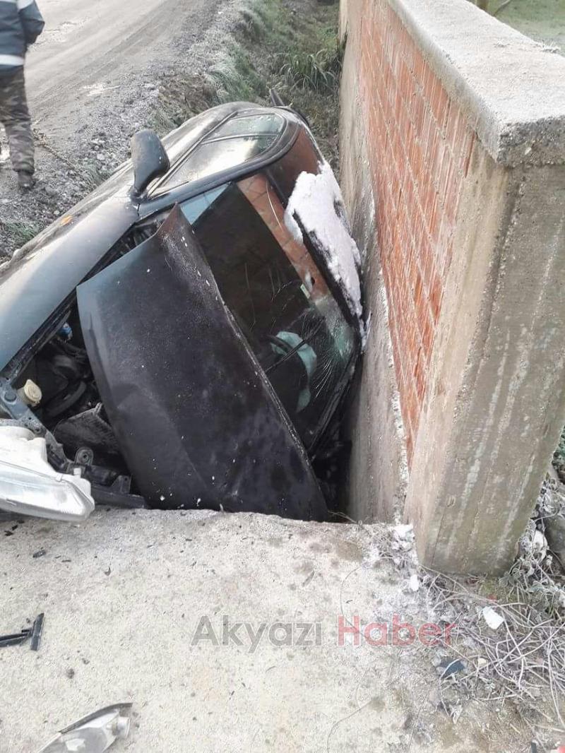 Pazarköy Mahallesinde Trafik Kazası