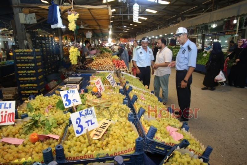 PAZARYERİ DENETİMLERİ DEVAM EDİYOR