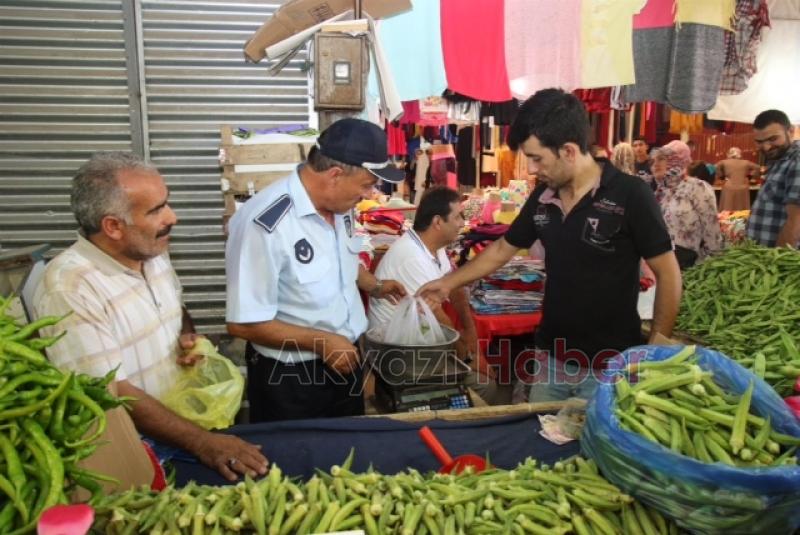 PAZARYERİ DENETİMLERİ DEVAM EDİYOR