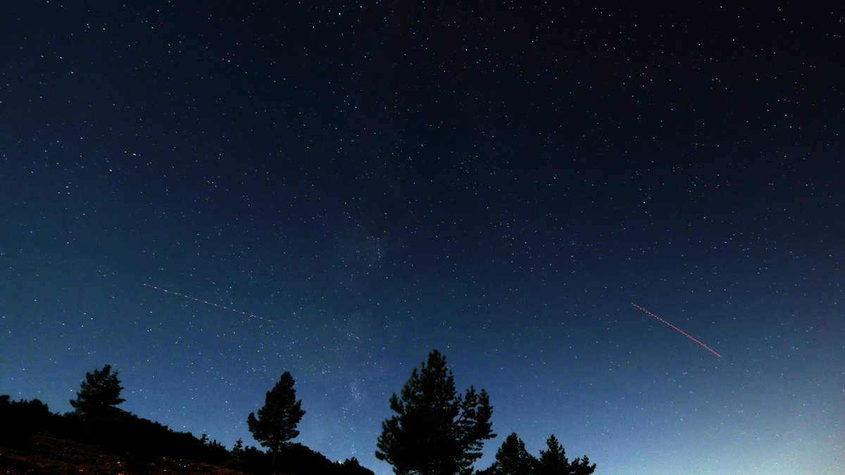 Perseid meteor yağmuru görsel şölene dönüştü