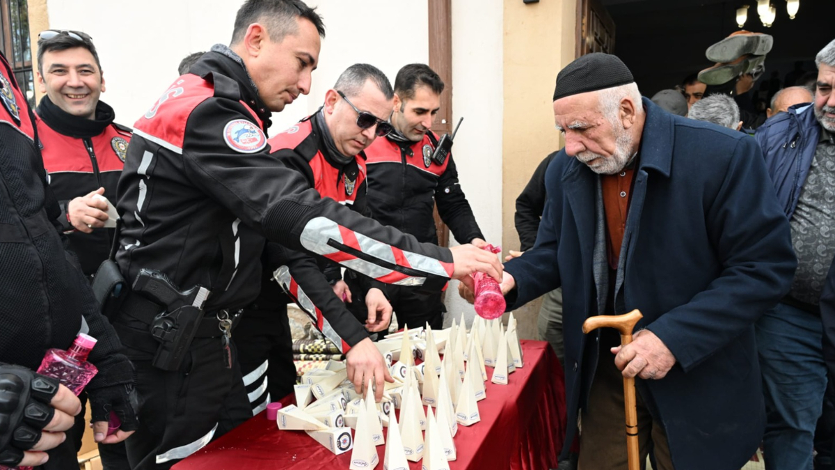 Polis haftasında şehitler için Mevlid-i Şerif programı düzenlendi