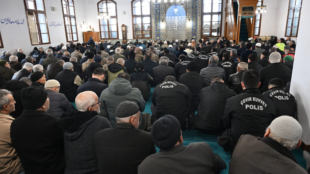 Polis haftasında şehitler için Mevlid-i Şerif programı düzenlendi