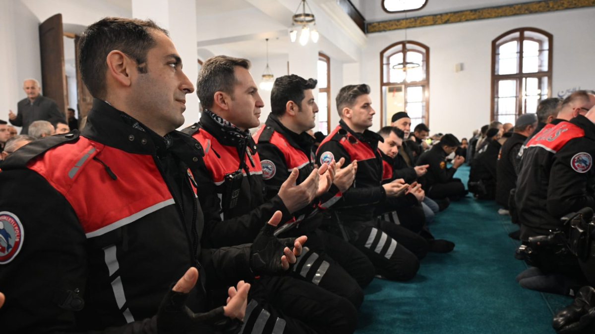 Polis haftasında şehitler için Mevlid-i Şerif programı düzenlendi