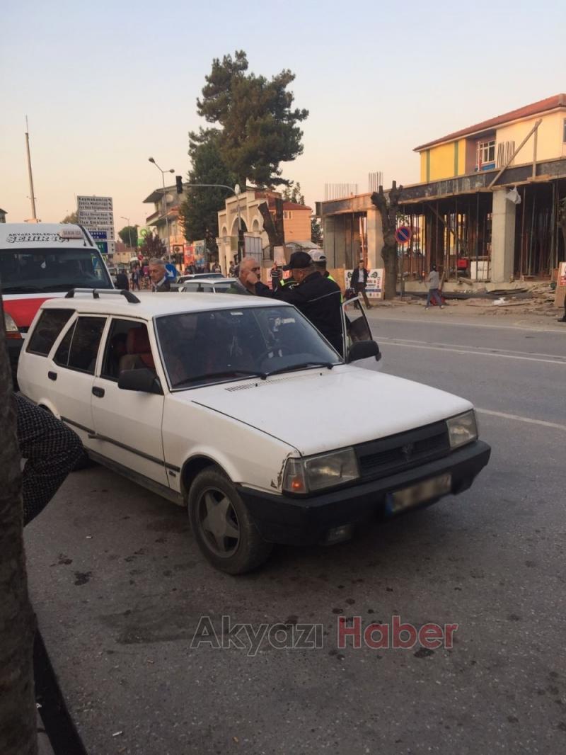 Polise Münakaşaya giren sürücü Hakaret iddiasıyla gözaltına alındı