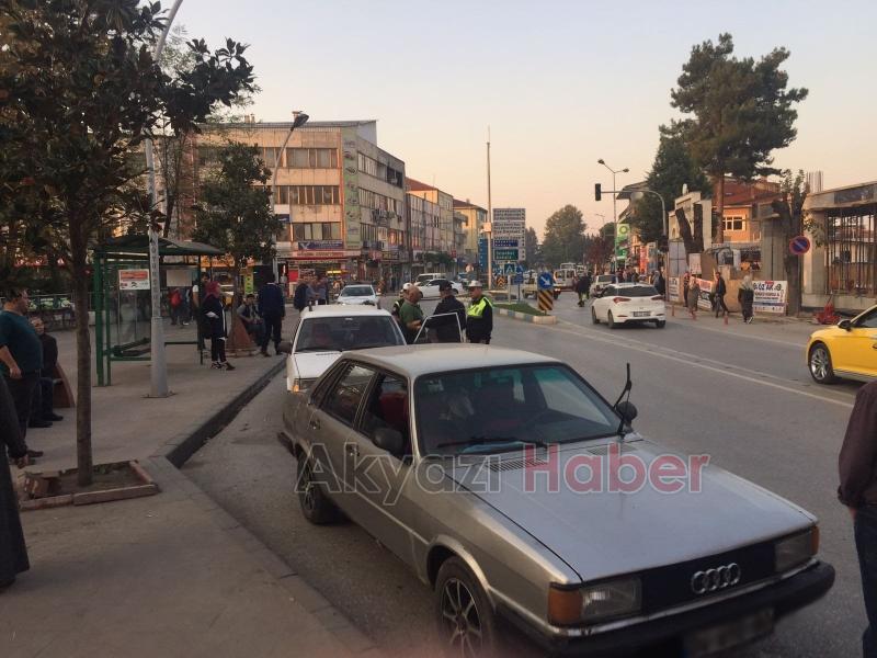 Polise Münakaşaya giren sürücü Hakaret iddiasıyla gözaltına alındı