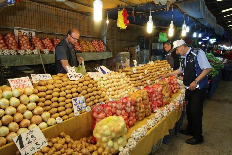 Ramazan da Zabıtadan Pazaryeri Denetimleri